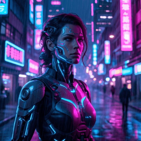Cyberpunk Portrait